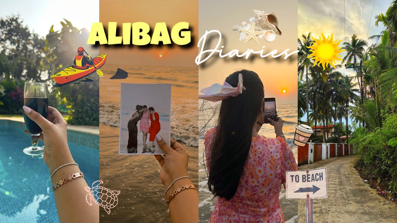 Alibag Diaries 🌊 | Mumbai to Alibag Weekend Trip☀️