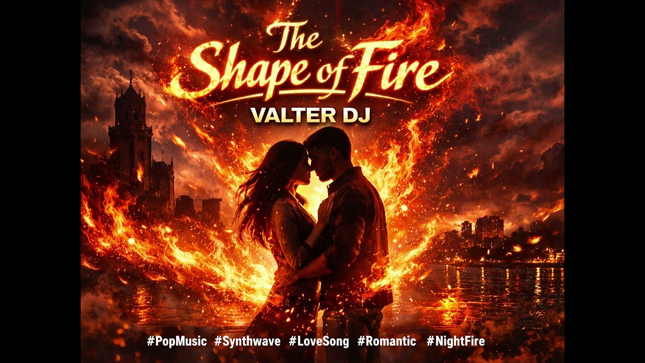 The Shape of Your Fire 🔥 | Valter DJ | Emotional Pop Dance Anthem