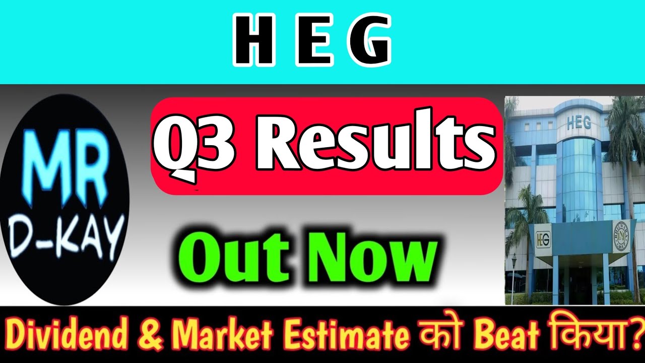 HEG Q3 Results 2025 🔥HEG share latest news | HEG Share latest news today