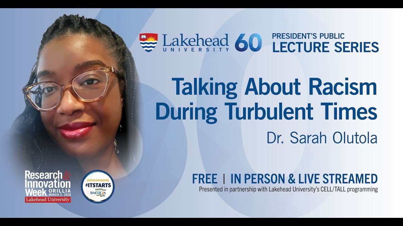 President's Public Lecture Series featuring Dr. Sarah Olutola