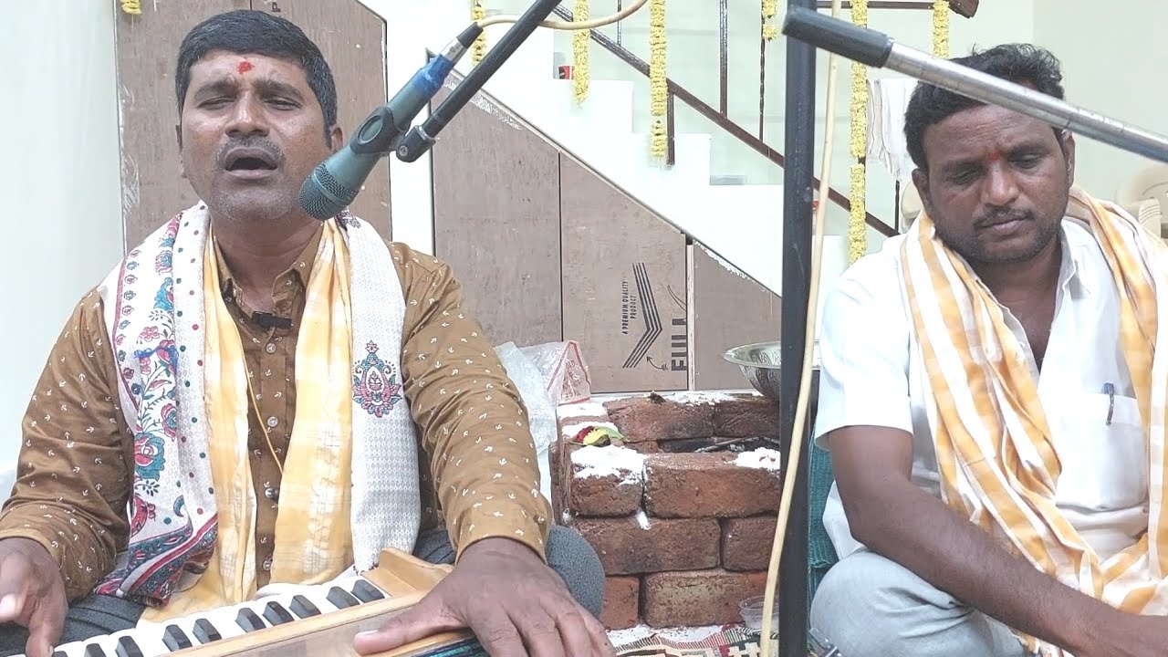 #అందరు కలసి భజనలు. గానం. రాజు. సిరిపురం. తబలా. రాజుచారి.కన్సాన్ పల్లి.#andaru kalisi bhajanalu