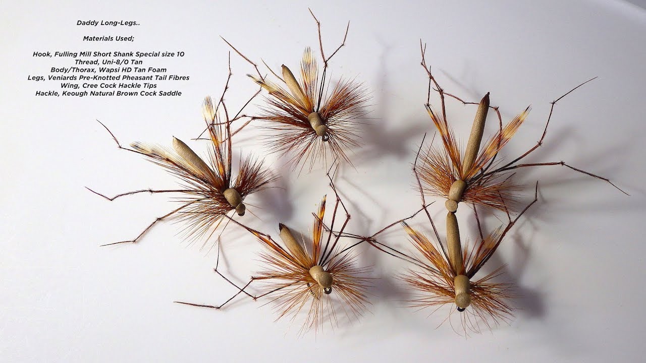 Tying a Foam Daddy Long Legs with Davie McPhail