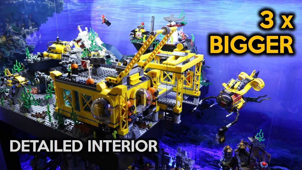 LEGO Deep Sea Operation Base MOC
