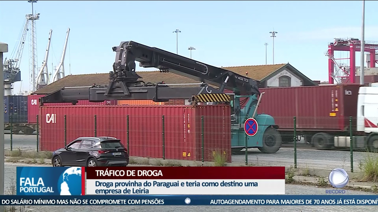 Tráfico de droga no Porto de Leixões
