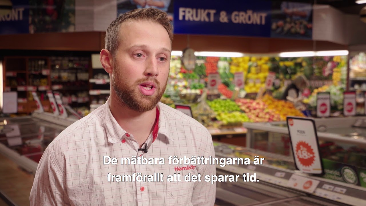 Intervju med butikschef för Hemköp i Vrigstad: Tidsvinnande avfallshantering