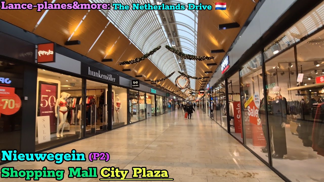 [4K] Shopping Mall 'City Plaza' in Nieuwegein 🇳🇱. Full Walk! Worth Visiting? Ye$! The Netherlands 🇳🇱