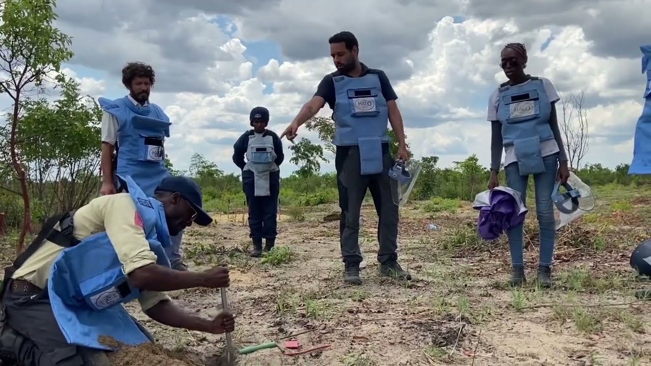 Walking a Minefield in Mavinga with The Halo Trust