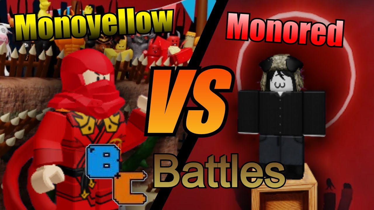 Monoyellow Vs Monored - BC Battles Season 2 Battle for the Best Colour (Blox Cards)