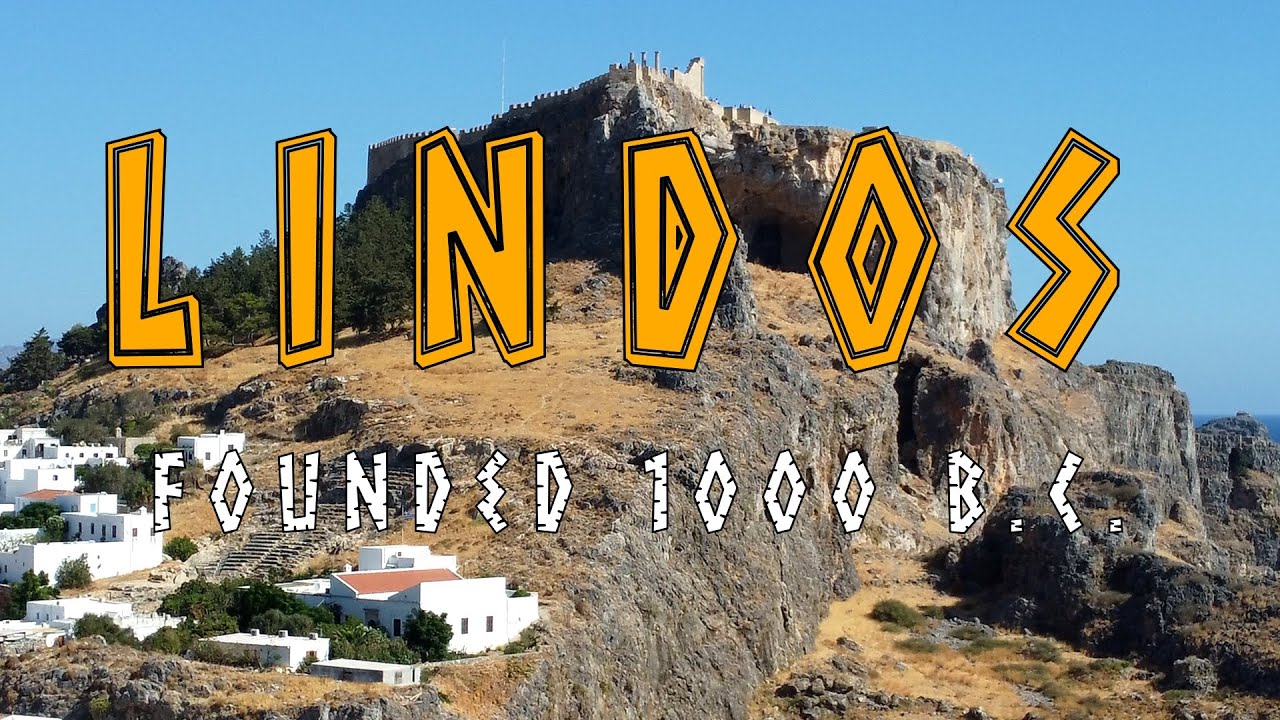 Lindos, Greece founded 1000 B.C.