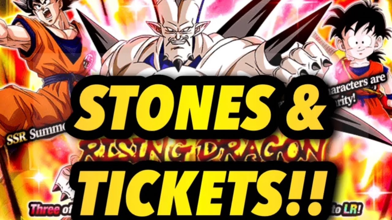 LR OMEGA SUMMONS | Tickets & 500 Stones | DBZ DOKKAN BATTLE