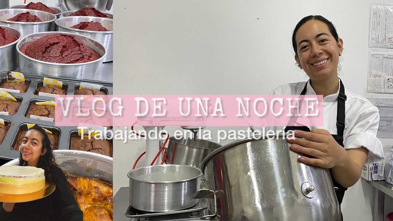UN DÍA SIENDO PASTELERA | turno de noche