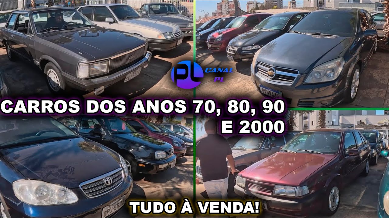 MAR DE CARROS ANTIGOS VARIADOS À VENDA!!! MUITAS NOVIDADES!!!