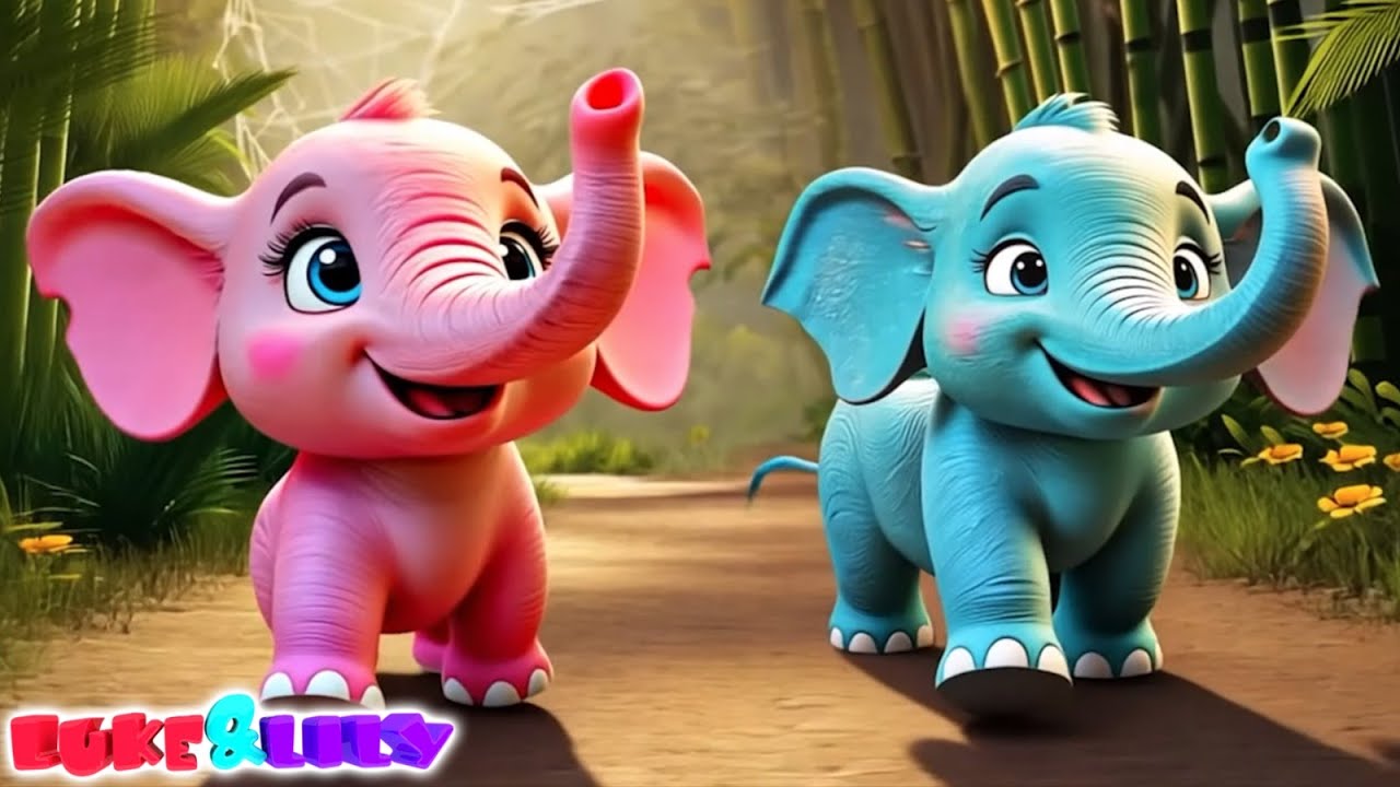 Ek Mota Hathi Animated Rhyme, एक मोटा हाथी झूम के चला, Hathi Raja + More Hindi Rhyme For Toddlers