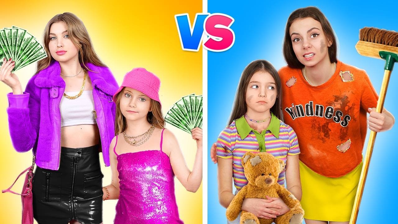 Poor Mom vs Rich Mom | Teen&rsquo;s Life in Rich vs Broke Family