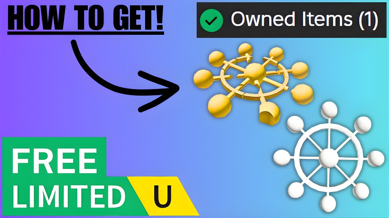 Free Golden & White Cleaved Divine Wheel UGC Limiteds