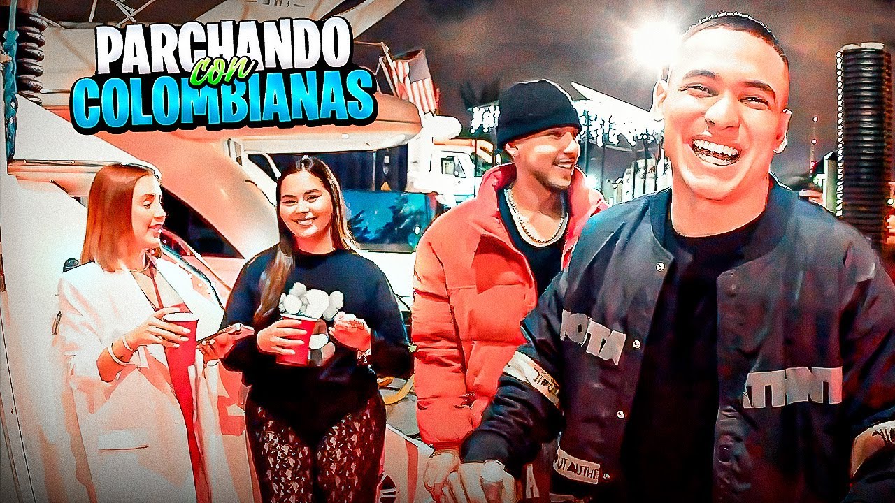 PARCHANDO CON AMIGAS COLOMBIANAS EN MIAMI 🥵🔥| La Sapaaaaa Ft. Samulx