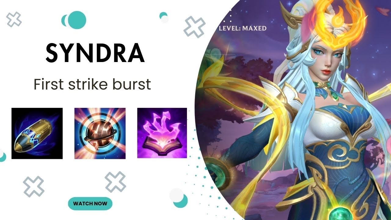 Syndra - First strike is still the best (S20 rank gameplay) #wildrift 