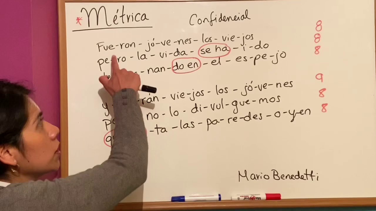 Métrica y Sinalefa parte 1