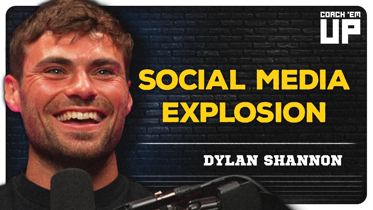 How to Get 100k Followers Overnight with DYLAN SHANNON | Coach Em Up Podcast Ep. 73