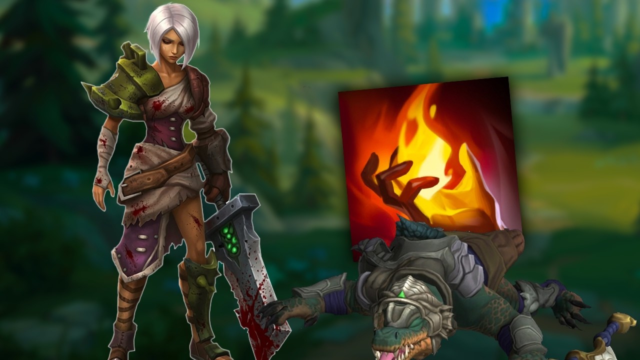 RIVEN УНИЧТОЖАЕТ RENEKTON