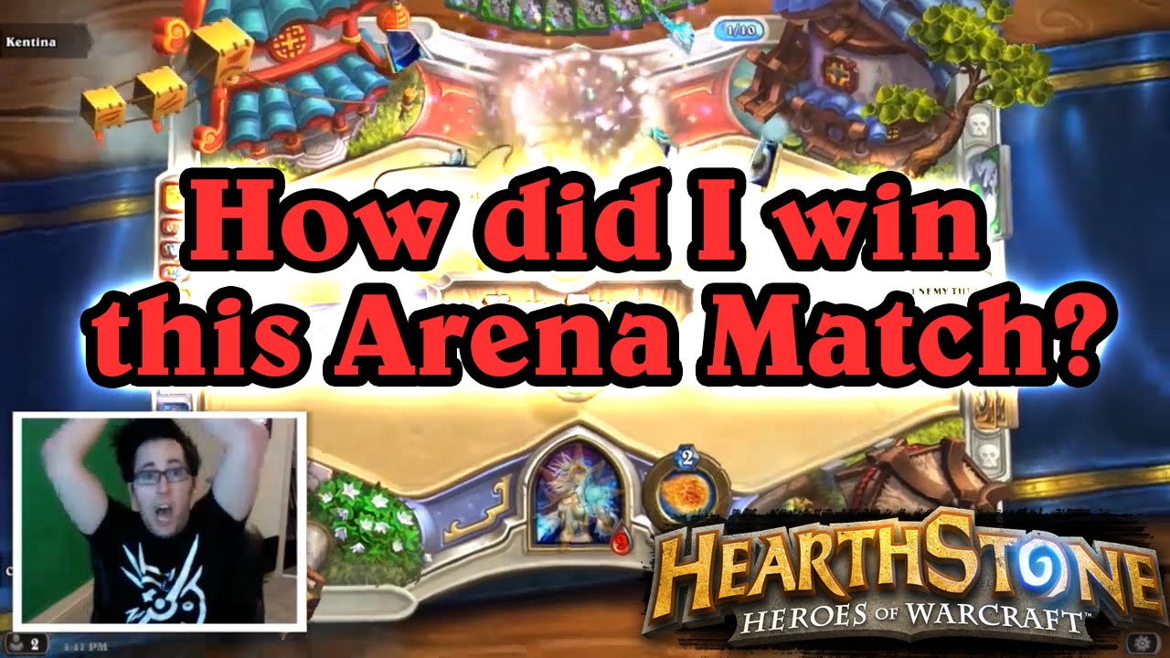 HOW DID I WIN THIS ARENA MATCH? [Hearthstone Arena Gameplay]