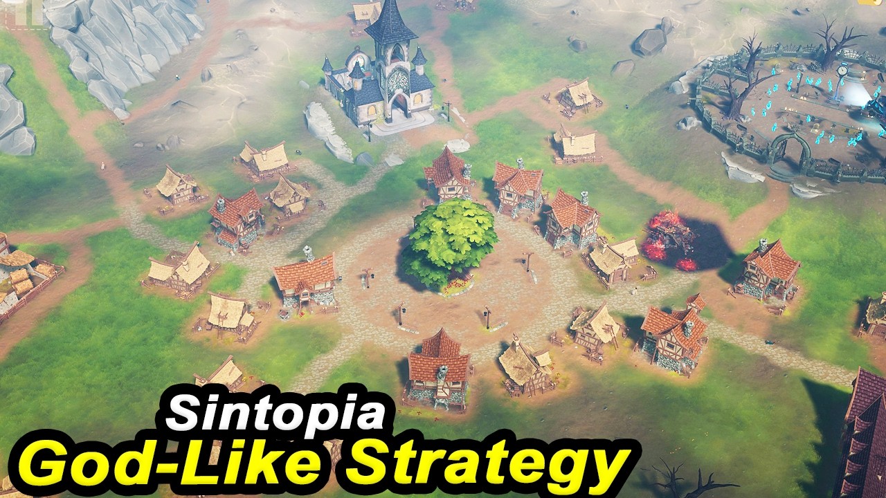 Sintopia &ndash; zagraj w tę NOWĄ, nadchodzącą grę o zarządzaniu, przypominającą Boga | Zagrajmy, część 01
