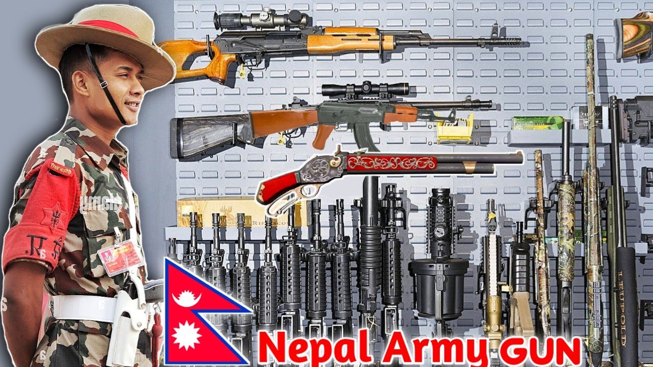 Nepal Army Powerful GUN 2022🔥 [ MP40, AWM, AK-47 ]