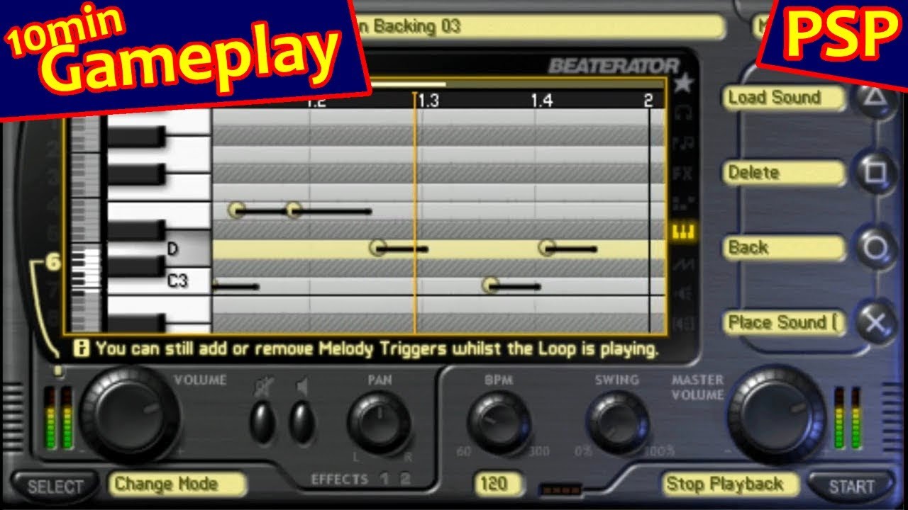 Beaterator ... (PSP) Gameplay