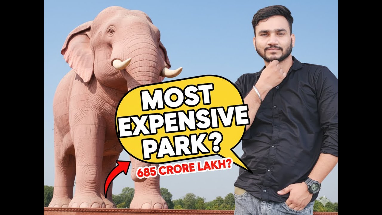 Mayawati Hathi 🐘  Park Noida 😲 | Sach Me Paisa Wasool Hai Ya Nahi? 🤔