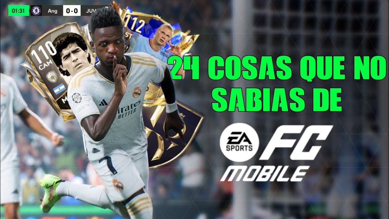 24 CURIOSIDADES QUE DE SEGURO NO SABIAS DE FC MOBILE 🤔