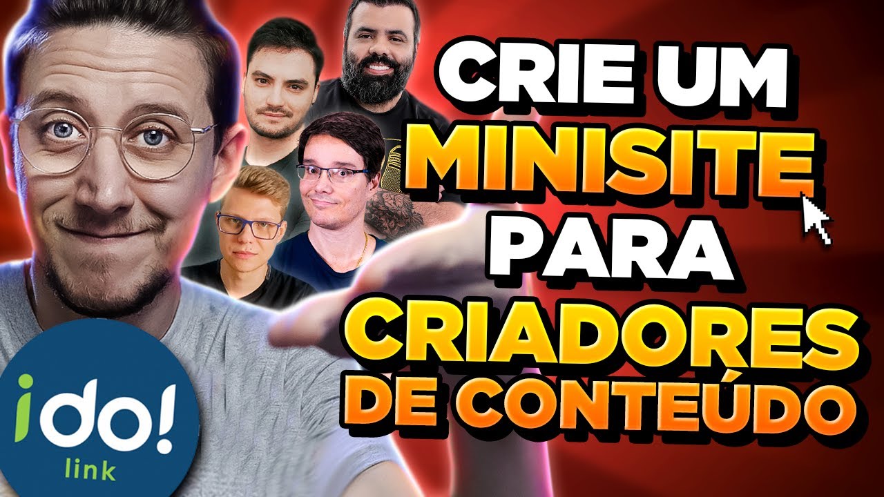 Crie um Mini Site para Produtores de Conteúdo (Passo a Passo)