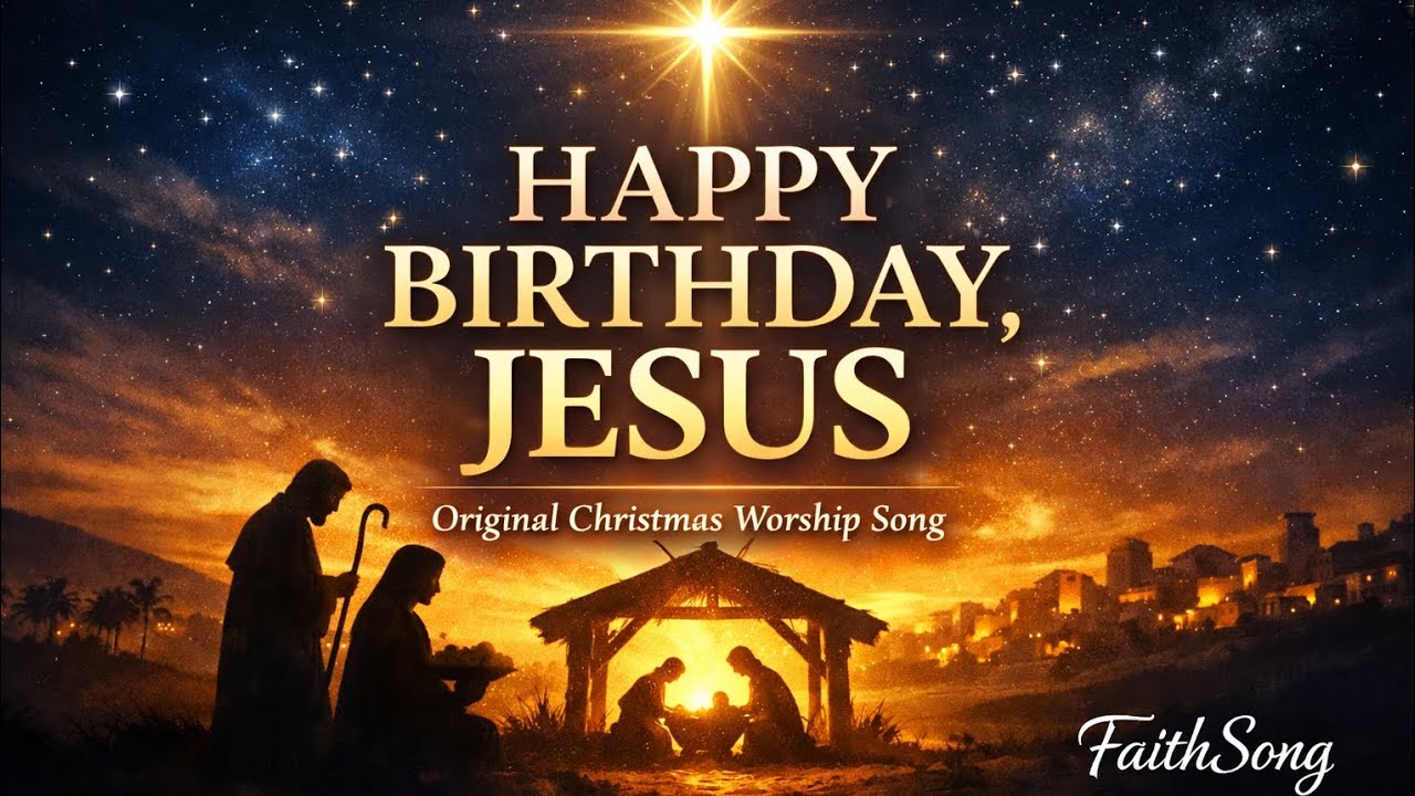 HAPPY BIRTHDAY, JESUS 🎄 | Original Christmas Worship Song | FaithSong