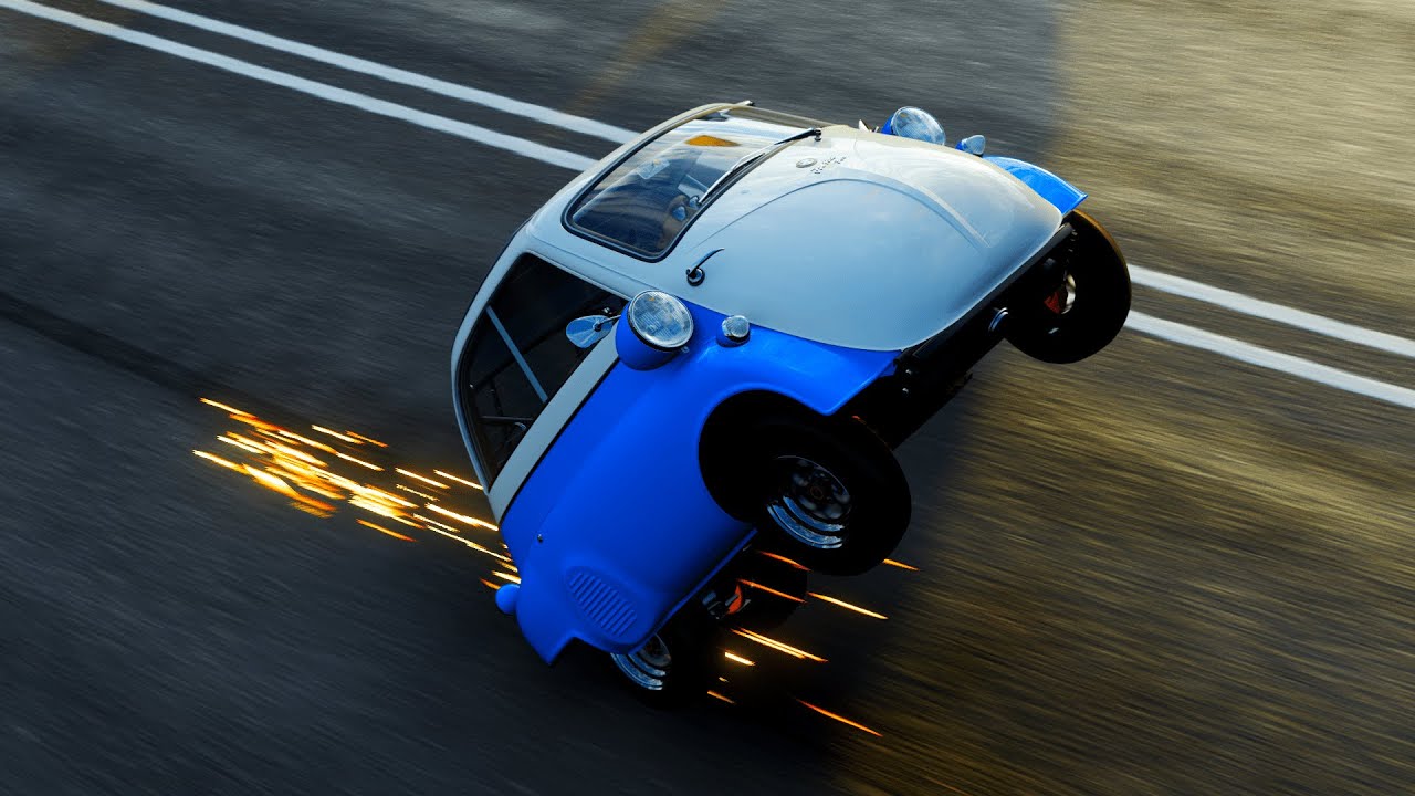 Forza Horizon 4 | 1957 BMW Isetta 300 Export Wheelie Tune!