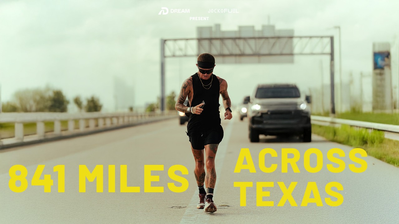 THE LONG WAY ACROSS | RUNNING 841 MILES ACROSS TEXAS | FULL DOCUMENTARY (2025)