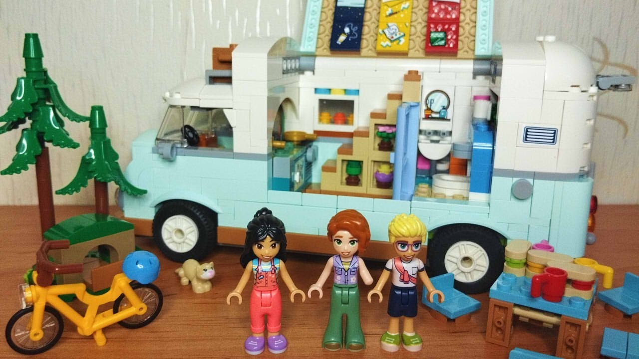 Amazing Van Design! LEGO Friends Friendship Camper Van Adventure 42663