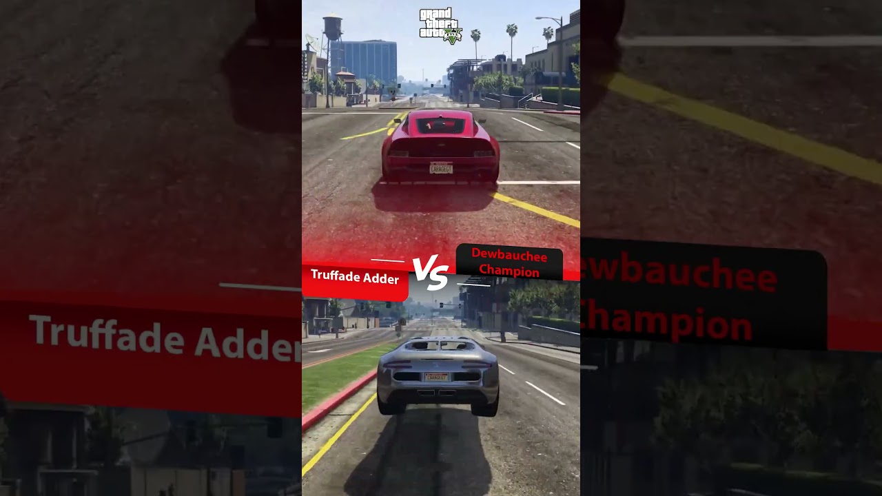Dewbauchee Champion 🆚 Truffade Adder / GTA V
