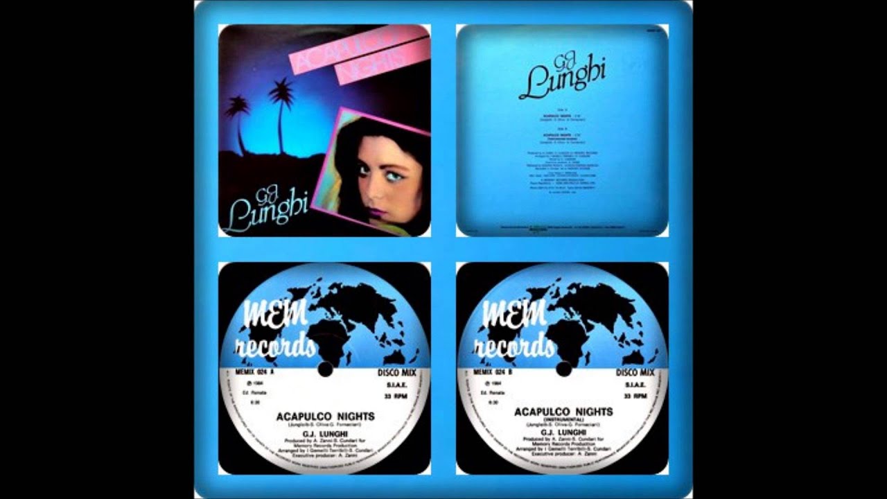 G.J. LUNGHI - ACAPULCO NIGHTS (VOCAL, INSTRUMENTAL 1984)