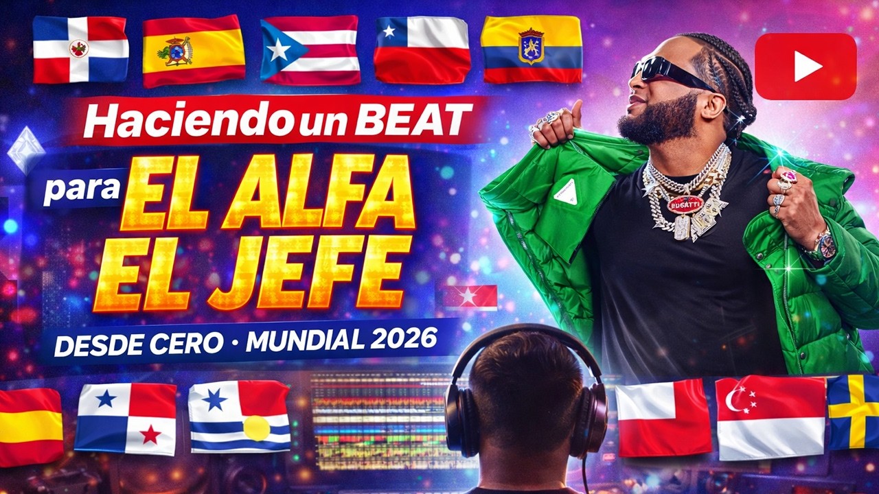 EL ALFA EL JEFE – CREANDO DEMBOW 2026 EN VIVO | BEAT TYPE 🔥