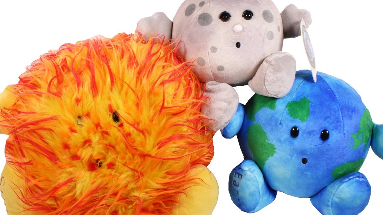 Celestial Buddies Sun, Moon and Earth Plush Unboxing Toy Review