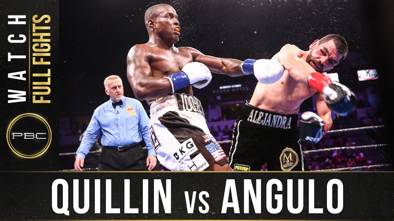 Quillin vs Angulo Full Fight: September 21, 2019 - PBC on FS1