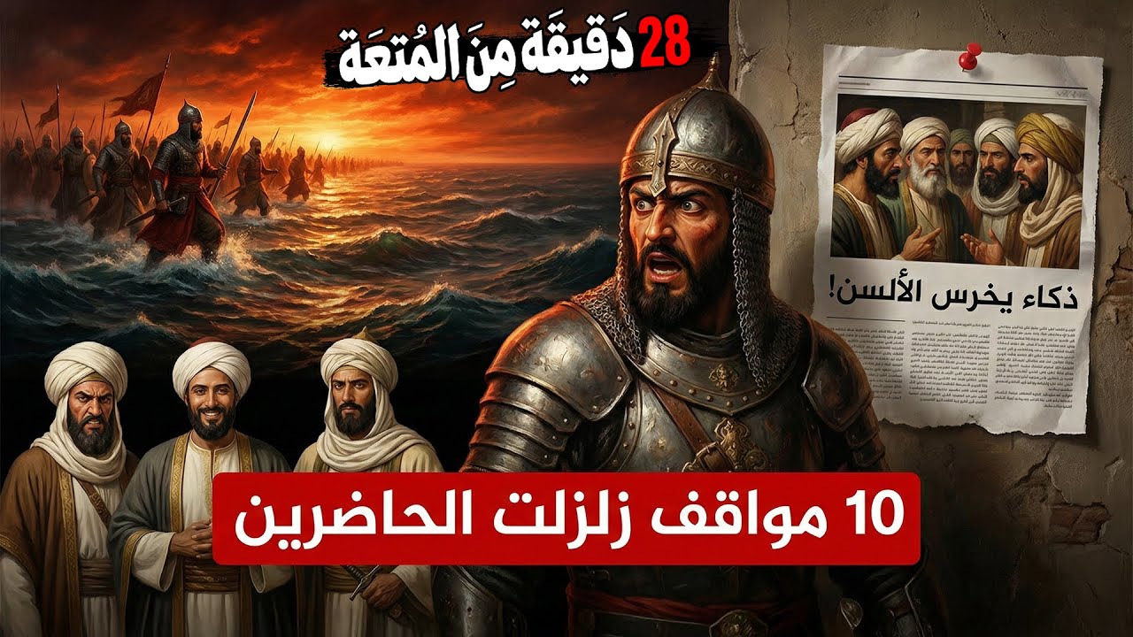 10 قصص حبست الأنفاس: جيش يمشي على الماء، وفنون الرد التي ألجمت الخصوم!