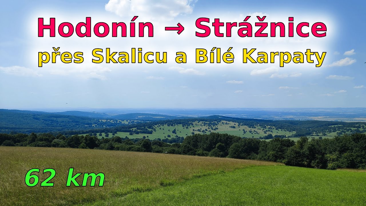 C20 Hodonín - Strážnice (přes Skalicu a Bílé Karpaty) [62 km]