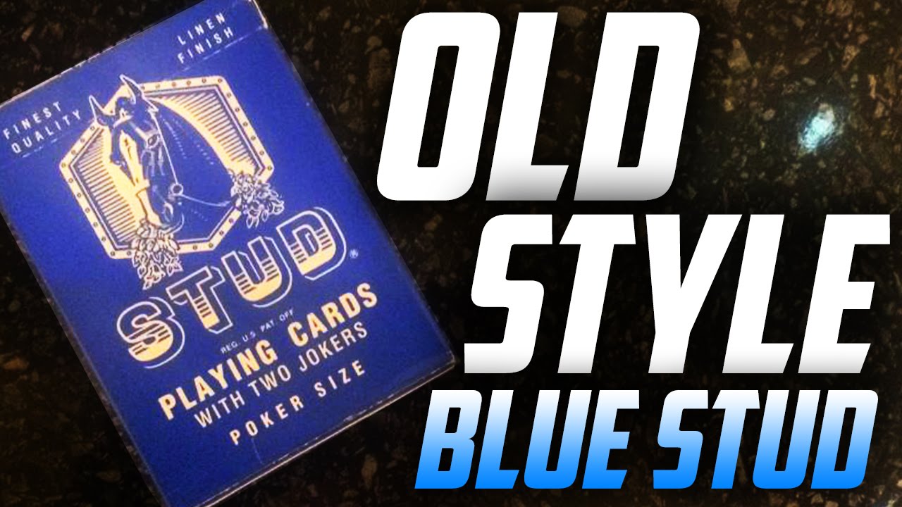 Deck Review - Blue Stud Old Style Playing Cards [HD]