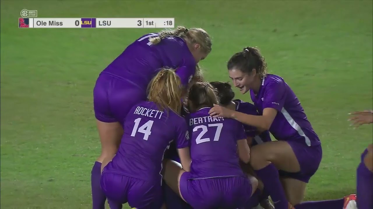 LSU Soccer vs. Ole Miss Highlights
