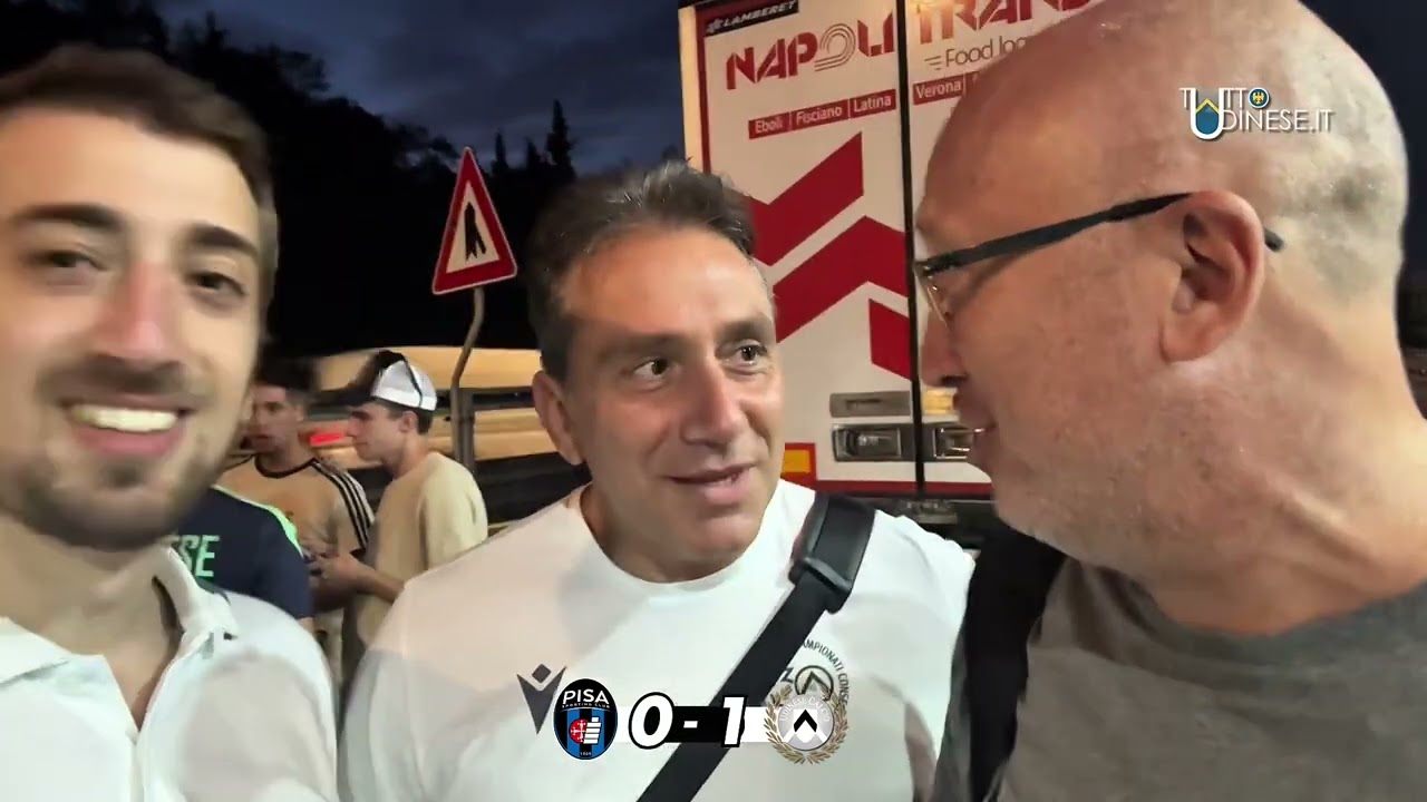 Pisa-Udinese 0-1, LA VOCE DEL TIFOSO