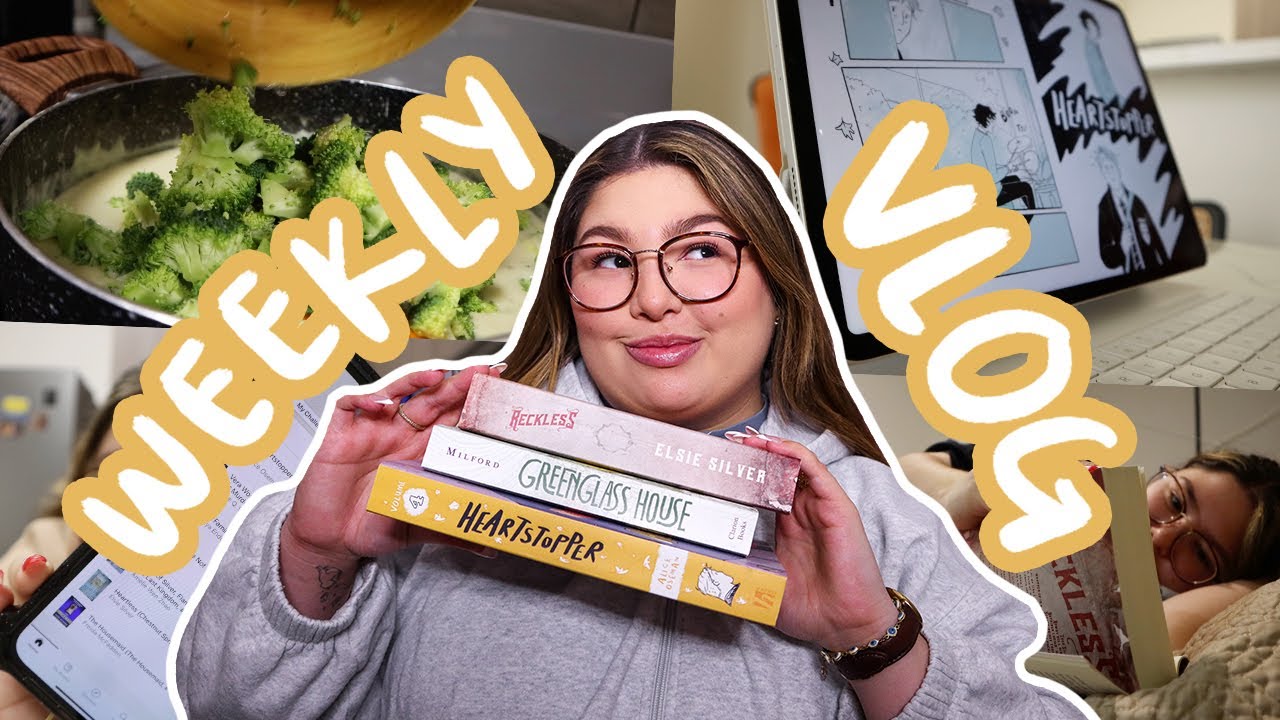 reading a 5 star romance, home decor haul, cooking at home, dnf's + more 🧚🏻‍♀️✨ WEEKLY VLOG