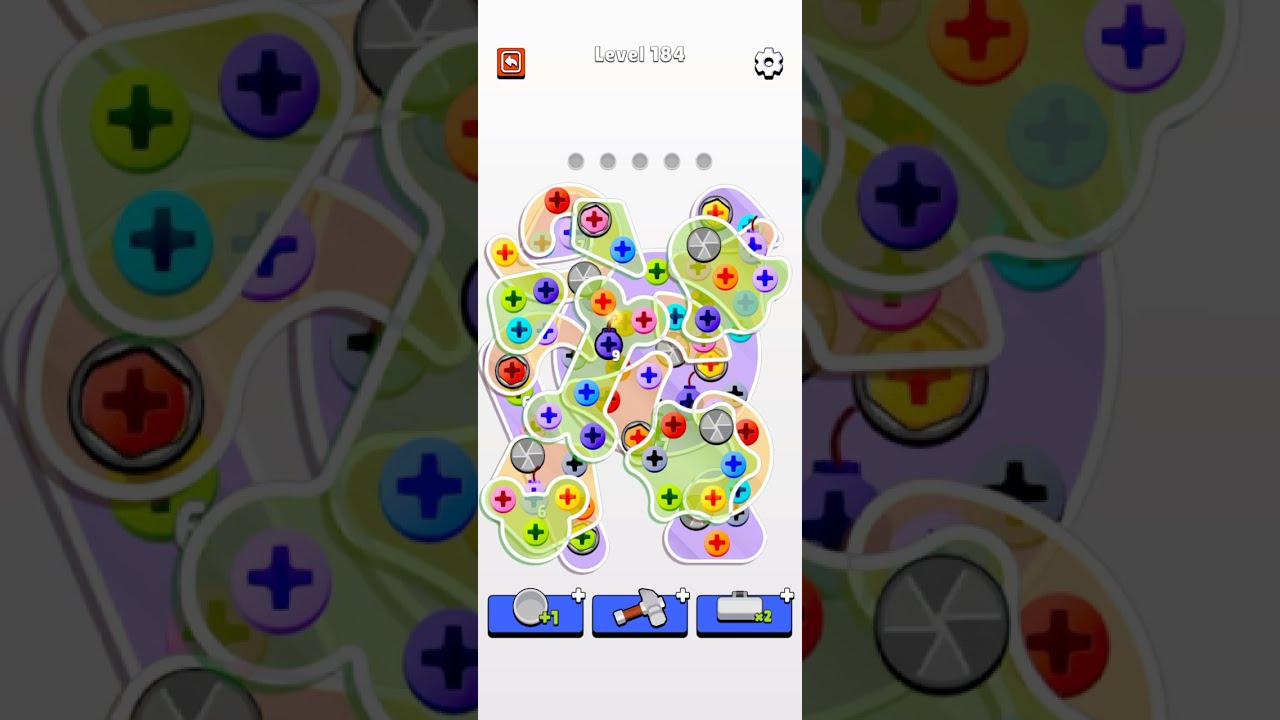 Screw Jam Puzzle Level 184 | GAME Walkthrough