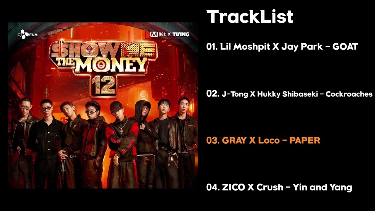 [Full Album] 쇼미더머니12 (SMTM12)  - 프로듀서 싸이퍼 (PRODUCER CYPHER)