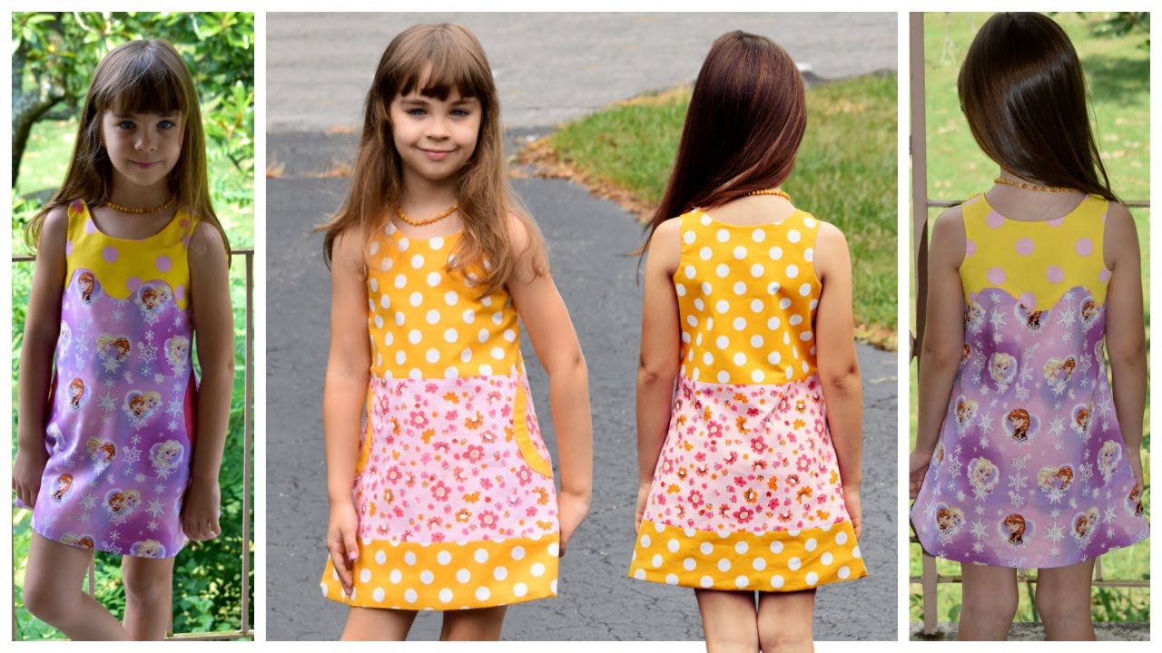 Hängerchen nähen | Mimi - Das Projekt im Überblick | Kleid nähen | Kinderkleid | Frocks & Frolics