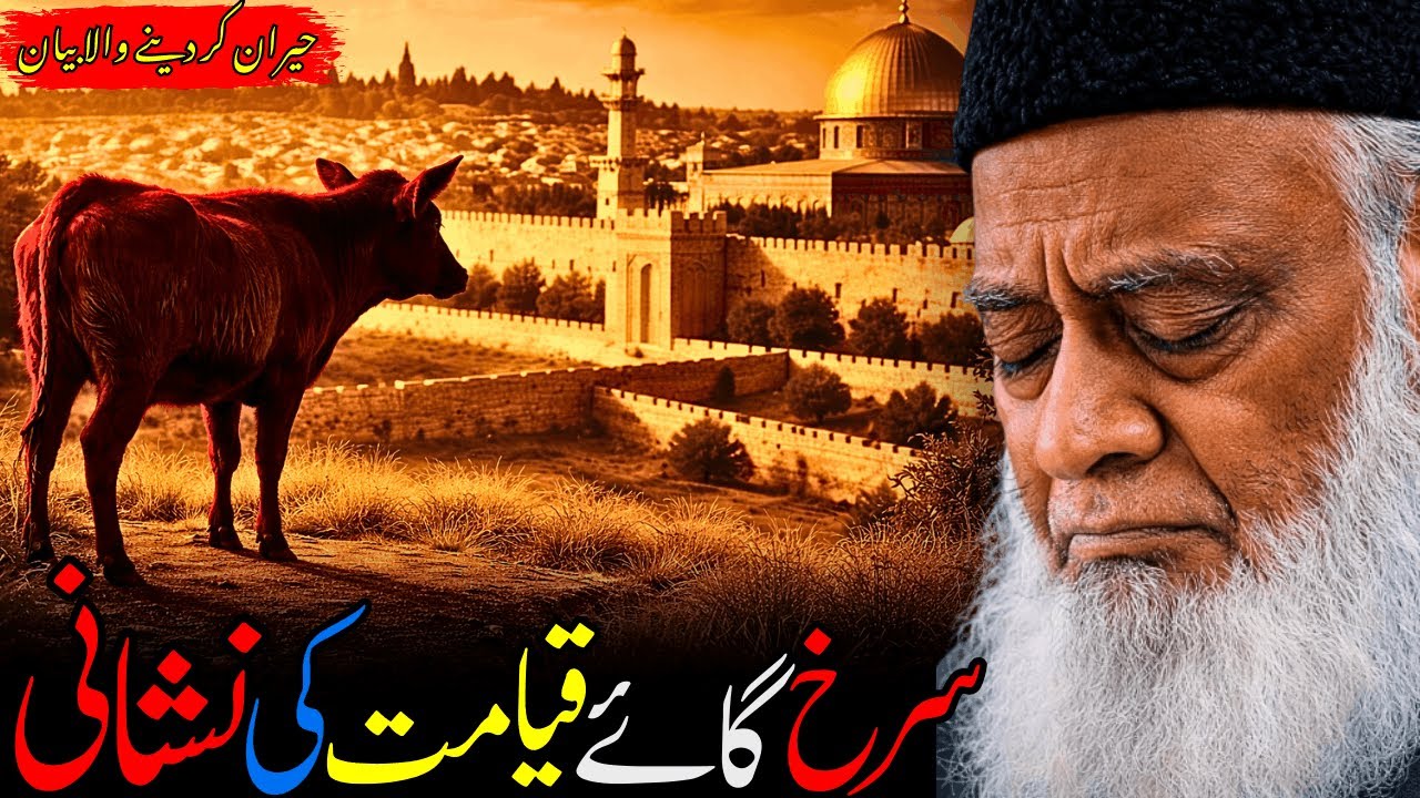 Qayamat Ki Nishaniyan Samne! | Surkh Gaye Ka Zahoor Aur Akhri Zamane Ki Peshangoi | Dr Israr Ahmed